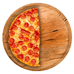 Kids 1/2 Oven Baked Pizza 