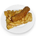 Battered Smoked Sausage 