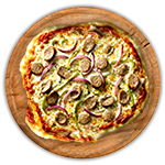 Smoked Sausage Pizza 