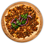 Spicy Beef Pizza 