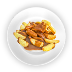 Chips & Curry Sauce With Can 